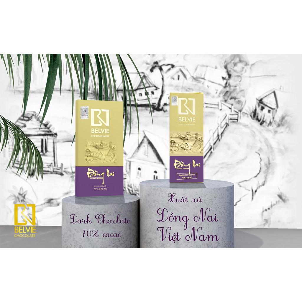 Socola Đen Belvie Đồng Nai 70% Cacao