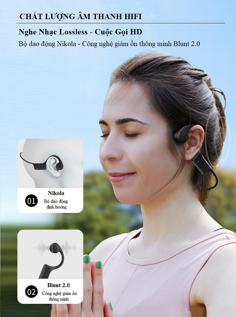 Tai Nghe Bluetooth Thời Trang CS2