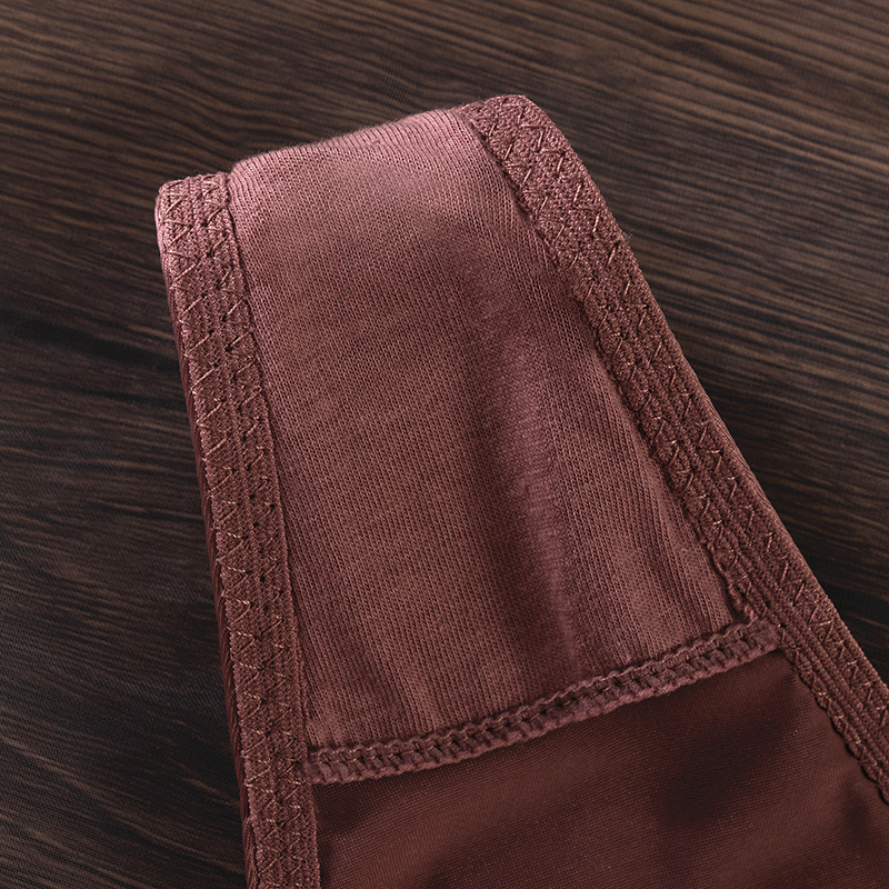 Combo 5 quần lót nữ lọt khe lụa trơn Voronin Q8289 – Mềm mịn, ôm dáng