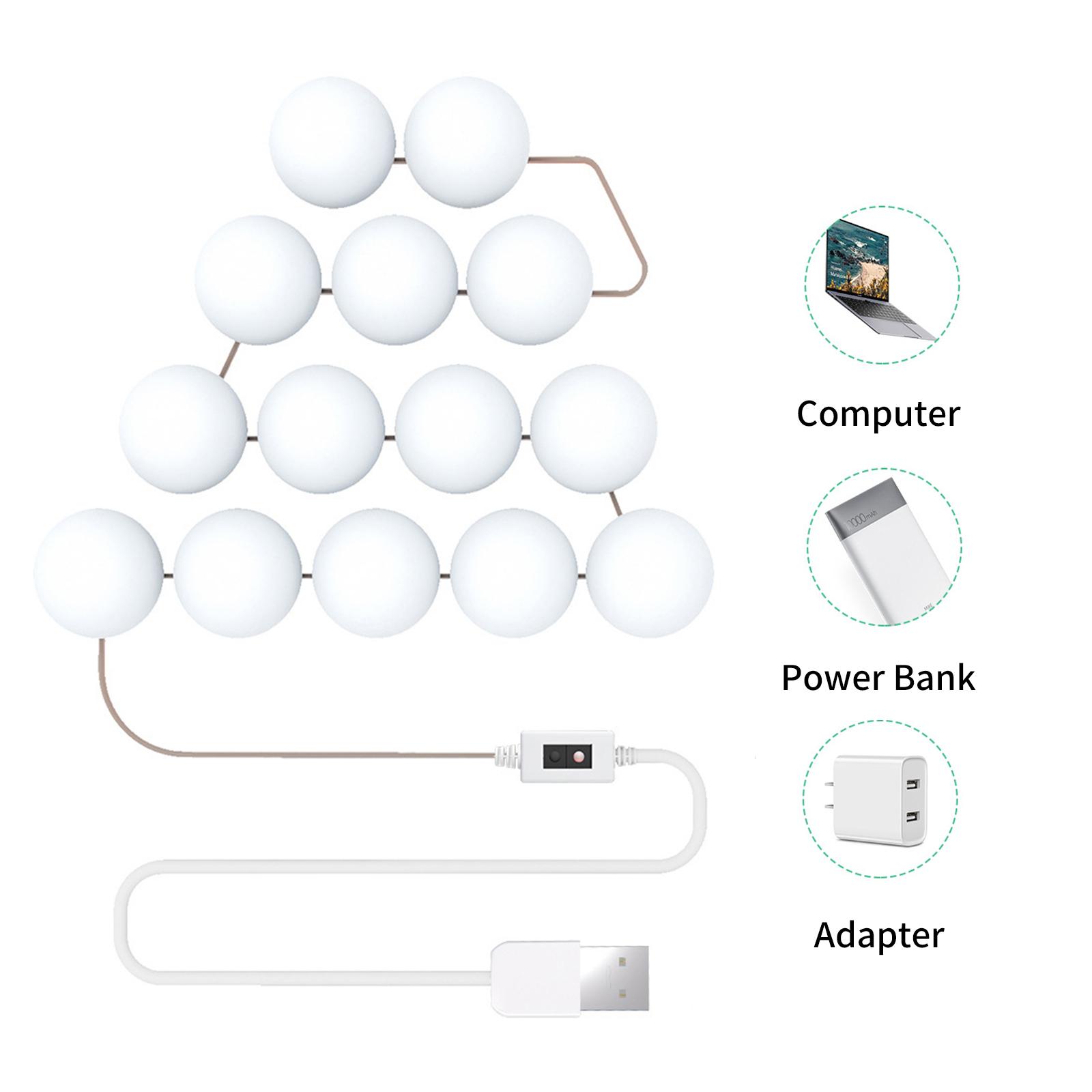 Đèn Gương Trang Điểm Led Điều Khiển Cảm Biến Thông Minh