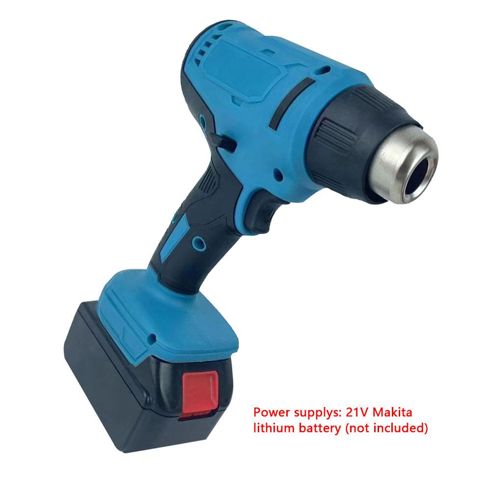 Cordless Handheld Hot Air Machine Lithium Rechargeable Heating Equipment Temperatures Adjustable Power Tool