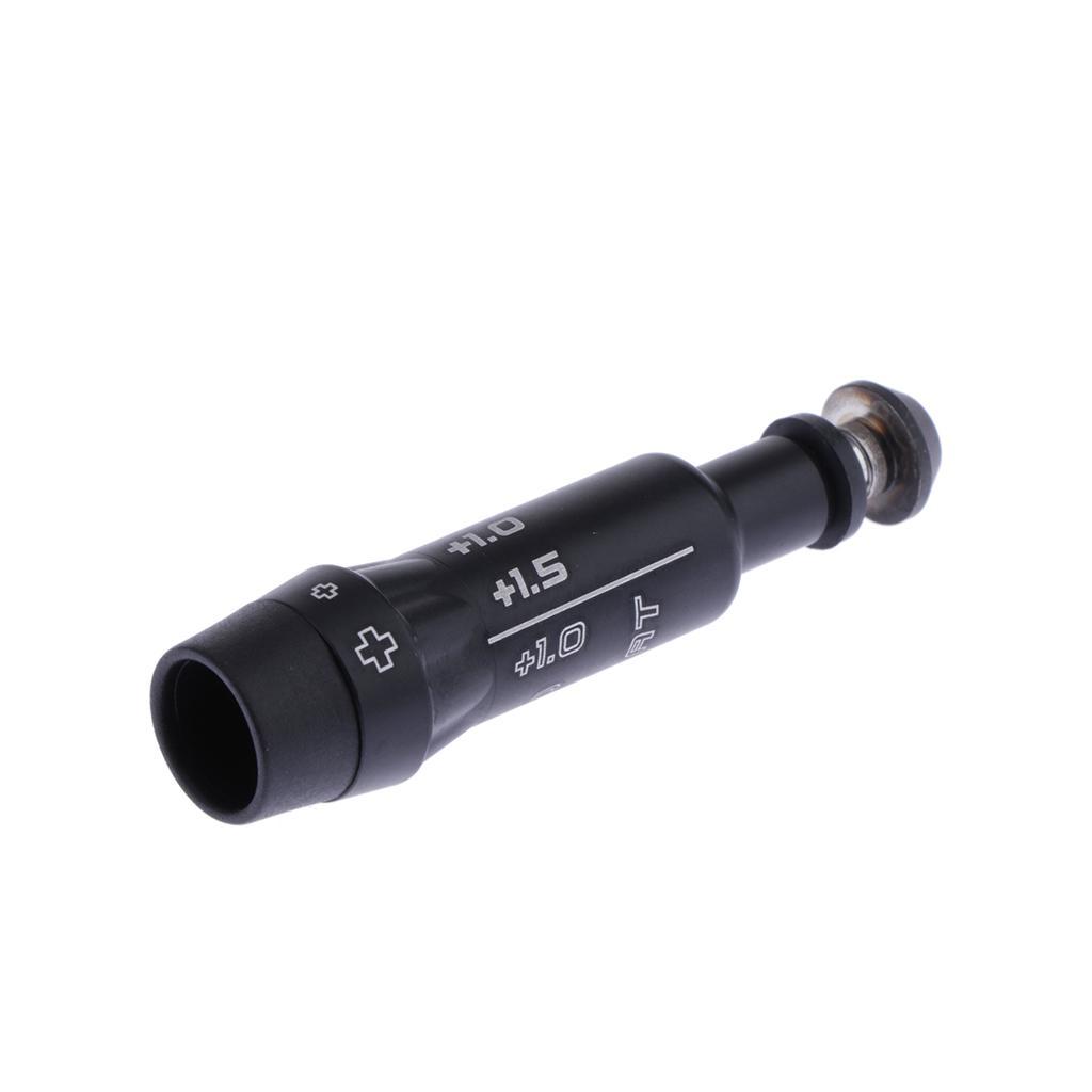 2-6pack Golf Shaft Adapter Tube Golf Putter Connector for G410 Driver FW Black