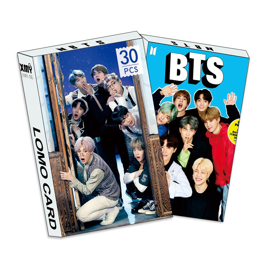 Bộ lomo card BTS mới