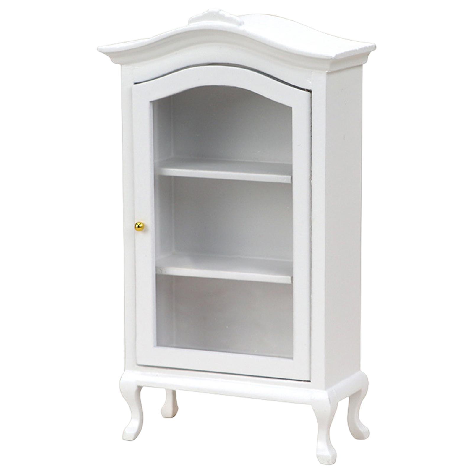 1/12 Dollhouse Display Cabinet Accessories Decoration Dollhouse Furniture