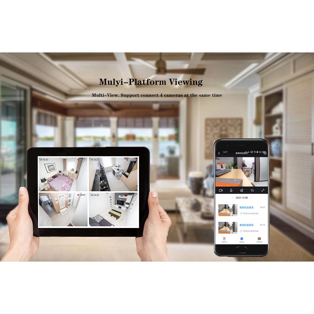 Xả kho Camera Giám Sát không dây 2.4G 5G WiFi Full HD 1080P Tự động theo dõi