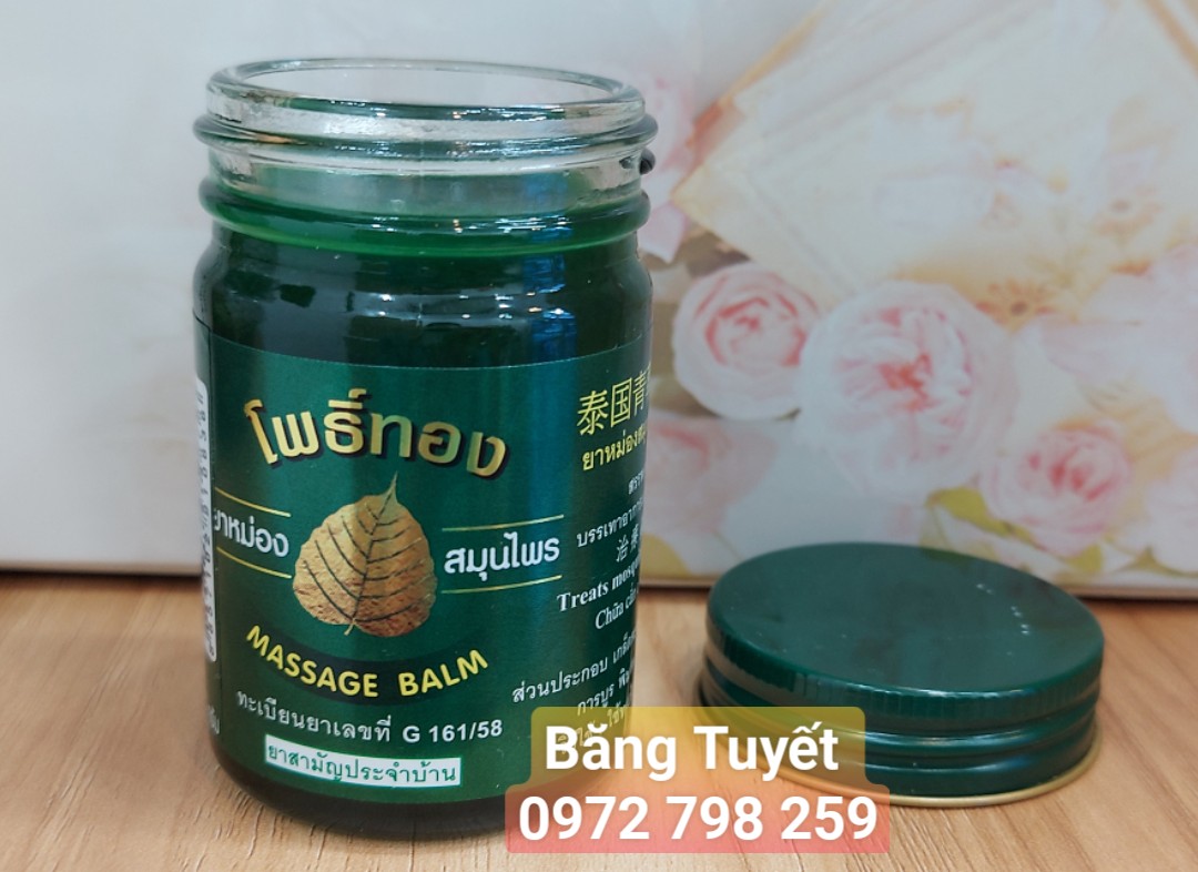 CAO BỒ ĐỀ THÁI LAN 50G - Tinh Dầu Lá Bồ Đề Massage Balm Thái Lan