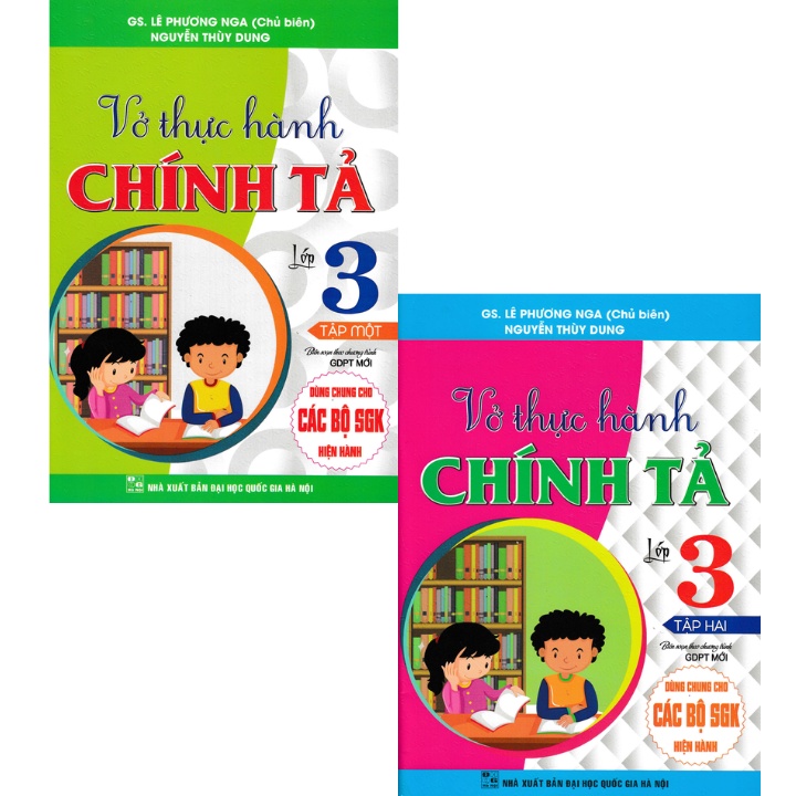 Sách - Combo Vở Thực Hành Chính Tả Lớp 3