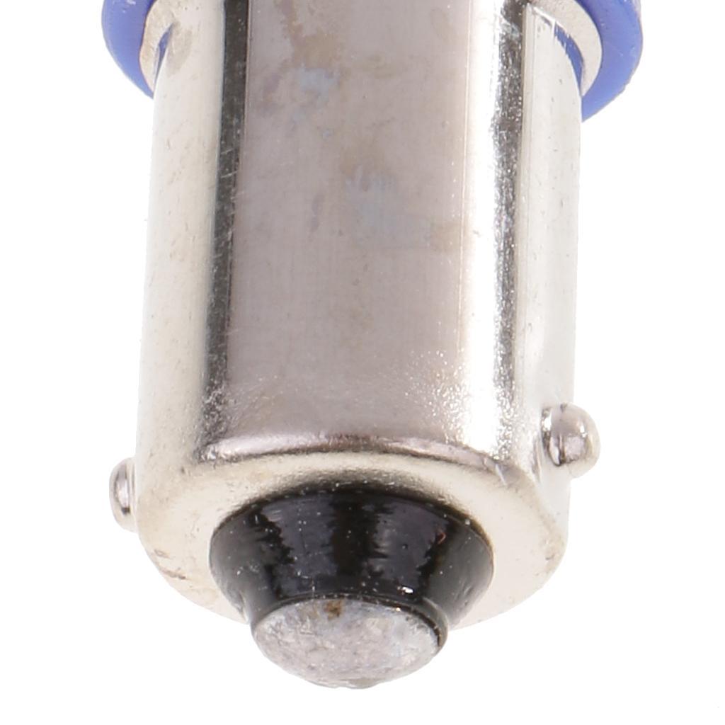 4-7pack BA9S Bayonet 12V Car LED 5050 5 SMD Ice Blue Dash Interior Light Bulb