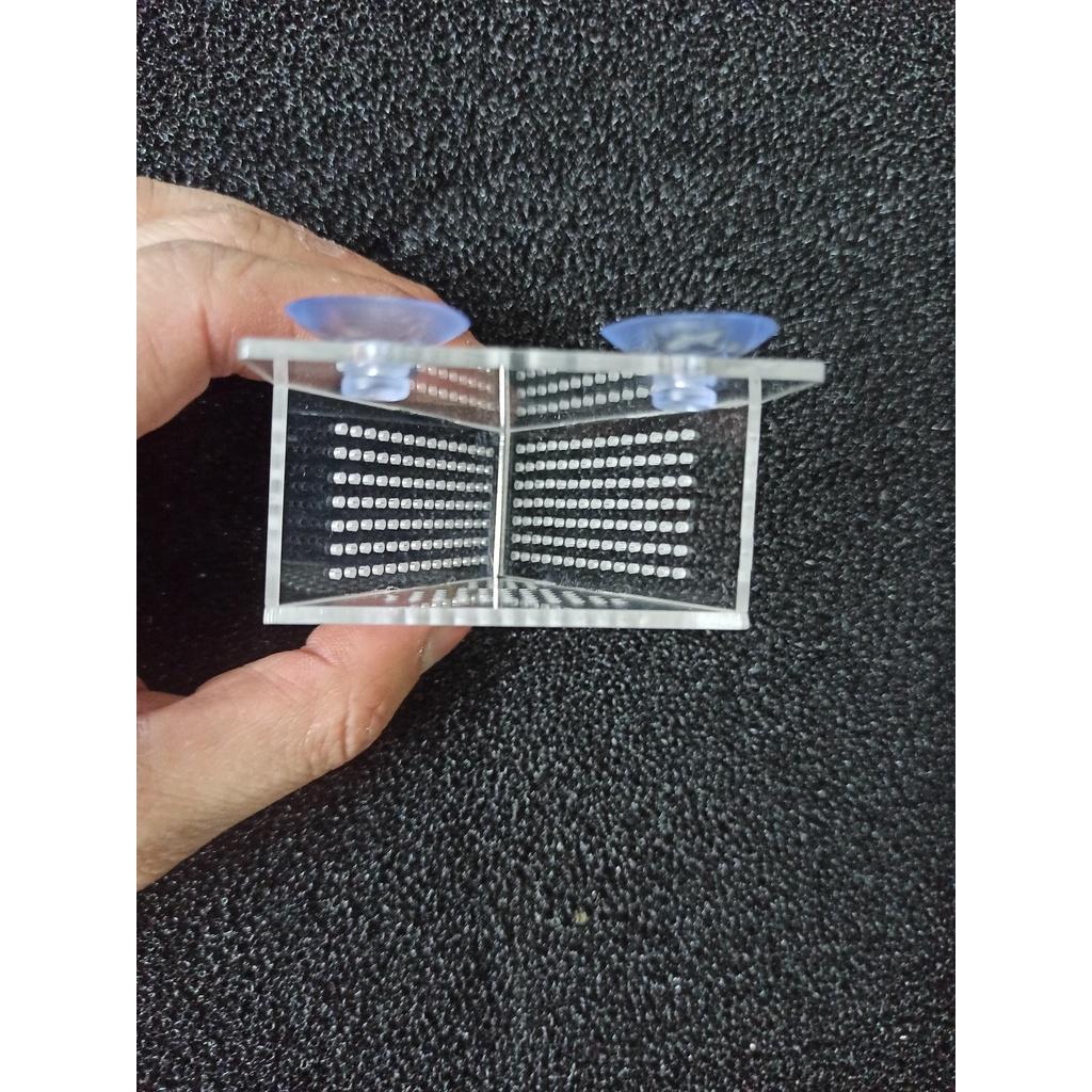 Cốc đựng giun mika - Phễu đựng trùn chỉ - phụ kiện cá cảnh - thủy sinh - shopleo