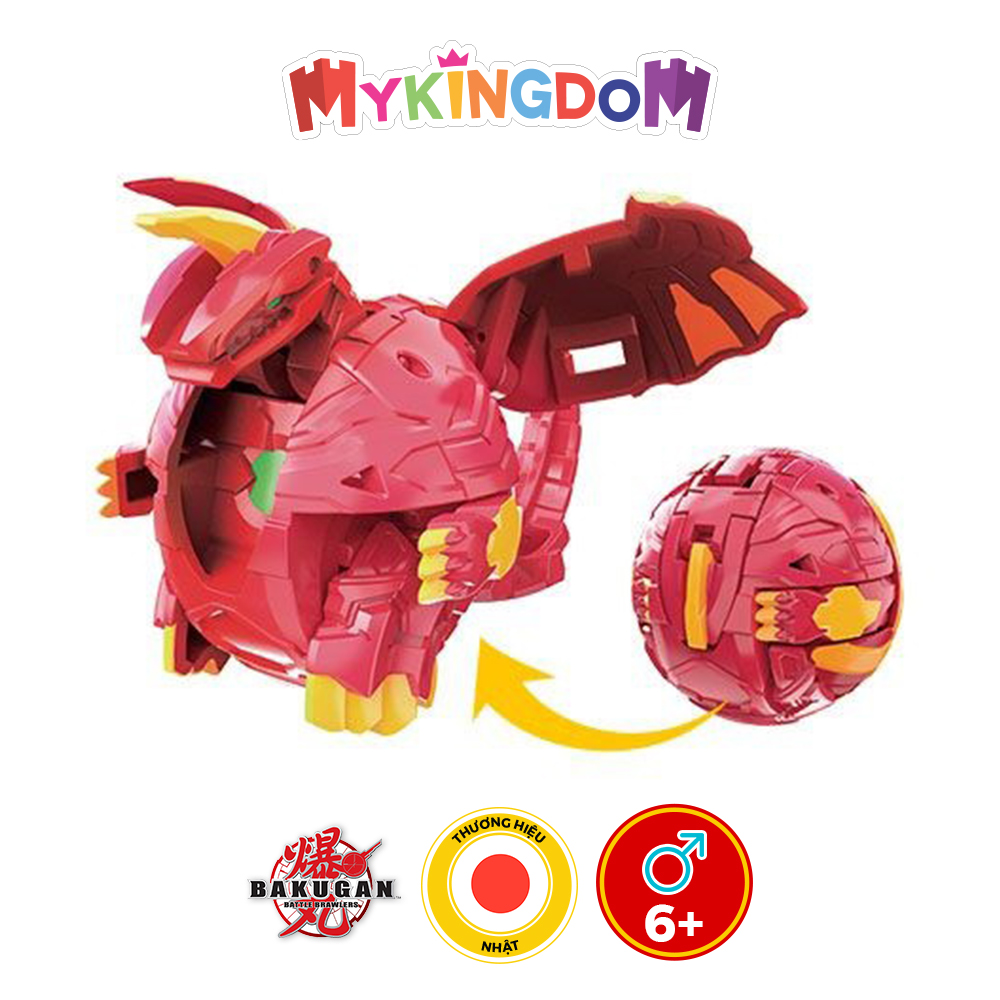 Chiến Binh Bakugan Rồng Lửa Dragonoid Red 123965