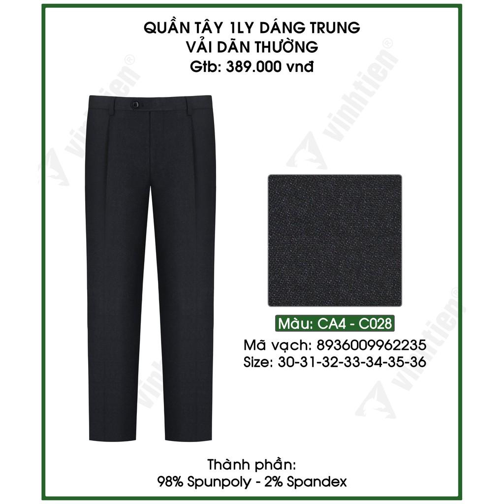 Quần Tây Nam 1Ly Classic Vĩnh Tiến 389