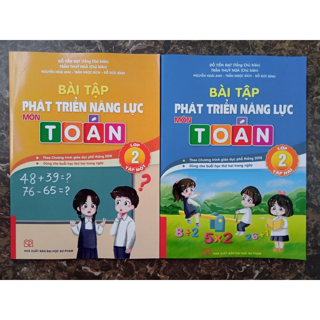 Sách - Combo Bài tập phát triển năng lực môn toán lớp 2