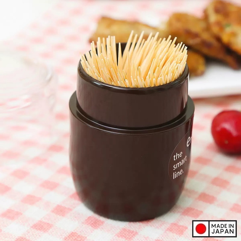 Lọ đựng tăm xỉa răng 80ml - Hàng nội địa Nhật Bản |#Made in Japan|