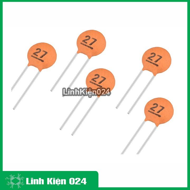 Tụ Gốm Đỏ 50V - Gói 10 Con