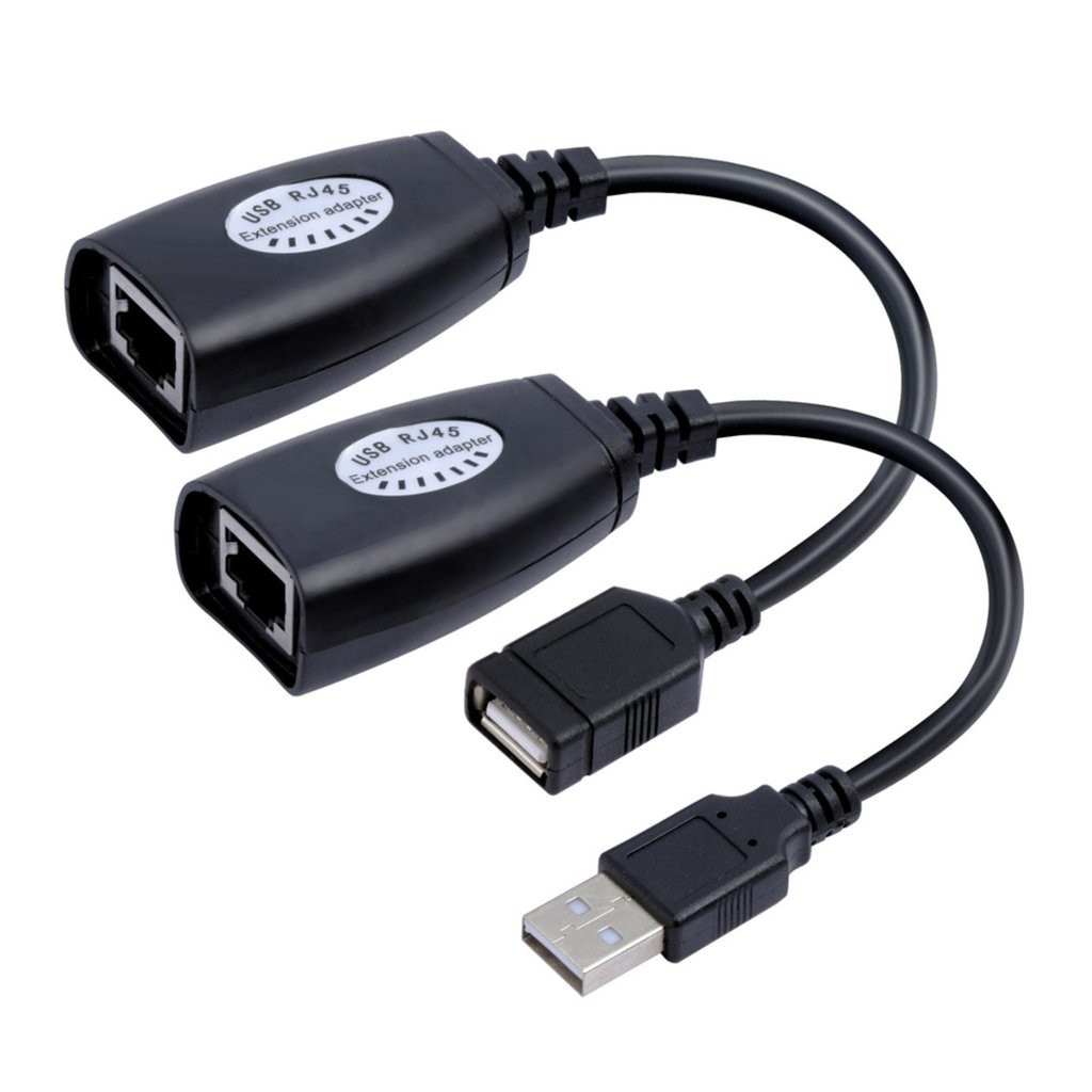USB Extender 50M (Nối dài USB bằng dây LAN 50m) - JL- HÀNG CHÍNH HÃNG