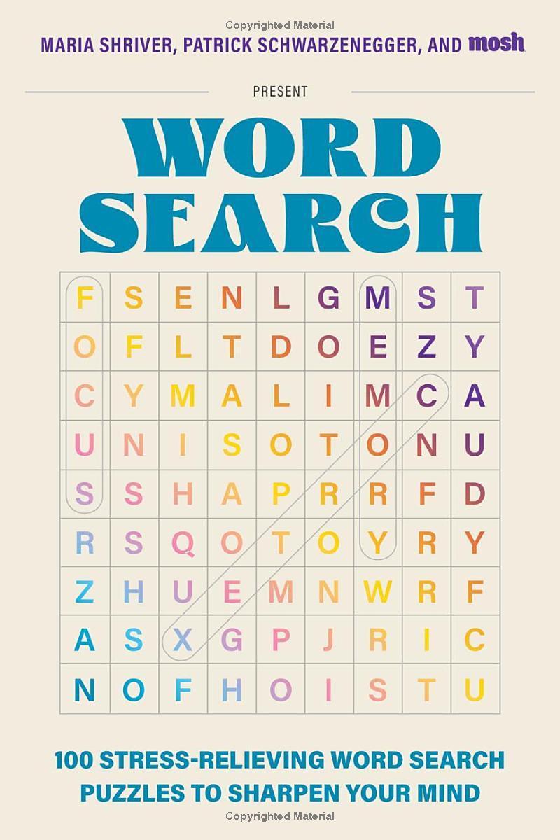 Sách ngoại văn: 100 Stress - Relieving Word Search Puzzles To Sharpen Your Mind