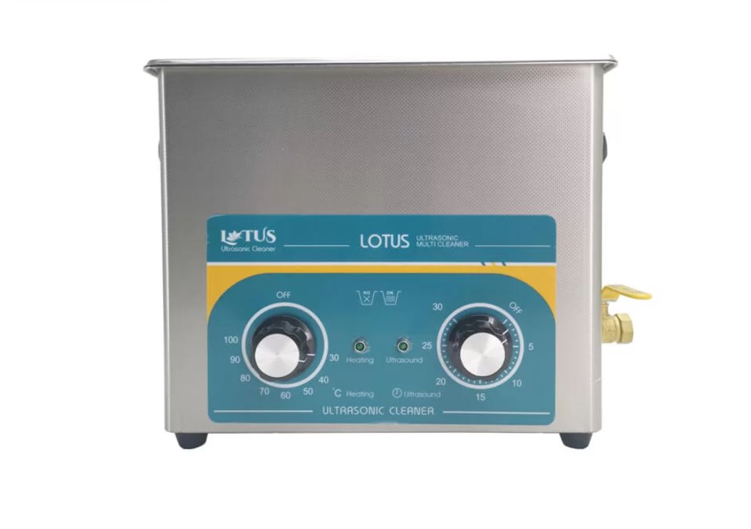 Máy rửa siêu âm 10 Lít / Có chế độ gia nhiệt, có thể tuỳ chỉnh thời gian, nhiệt độ / Trang bị giỏ đựng, nắp đậy thép không gỉ bền bỉ / Rửa mắt kính, đồng hồ, linh kiện, vật dụng nhỏ