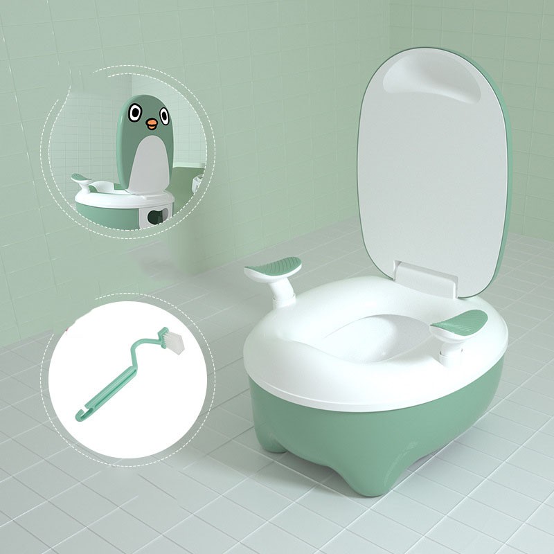 Bô vệ sinh cho bé cao cấp, bô vệ sinh em bé , bô vệ sinh cho bé baby toilet, tiện lợi, dễ dàng vệ sinh tặng kèm cọ rửa