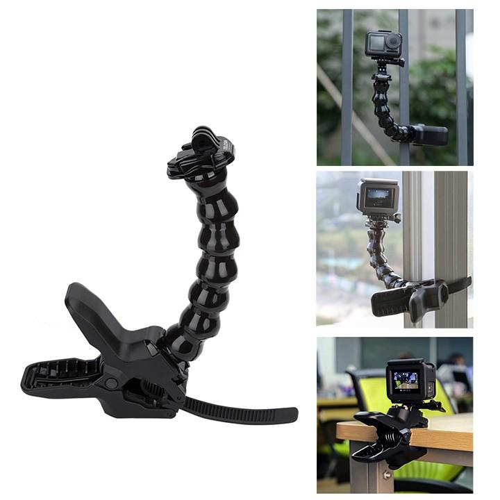 KẸP ĐA NĂNG DÀNH CHO GOPRO TELESIN ( JAWS FLEX CLAMP ) - HÀNG NHẬP KHẨU