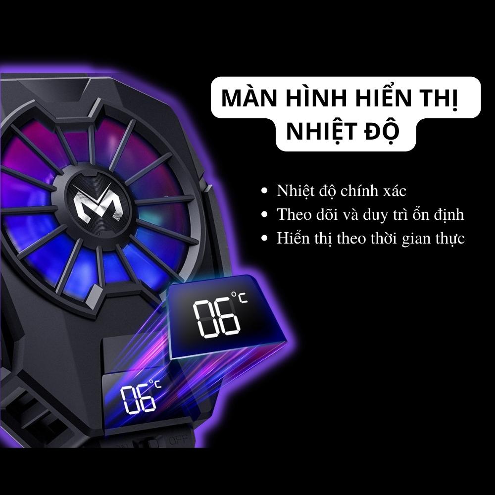 Quạt Tản Nhiệt Điện Thoại Gaming+ Tặng Găng Tay Chơi Game