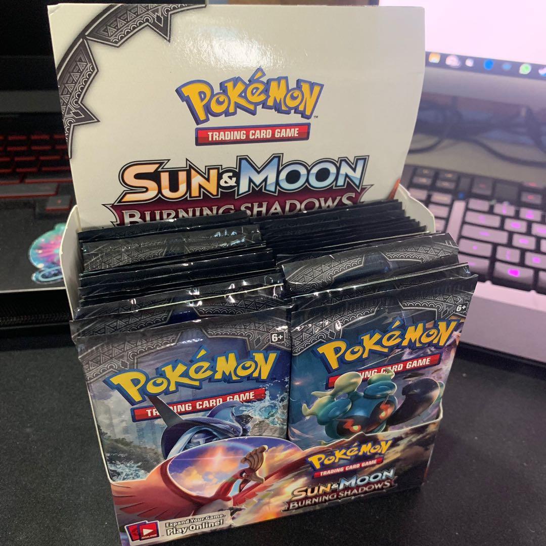 Bộ Thẻ Bài Pokemon 324 Thẻ Trading Card Game Sun&amp;Moon Burning Shadow TCG Sưu Tập Đẹp Đọc Đáo