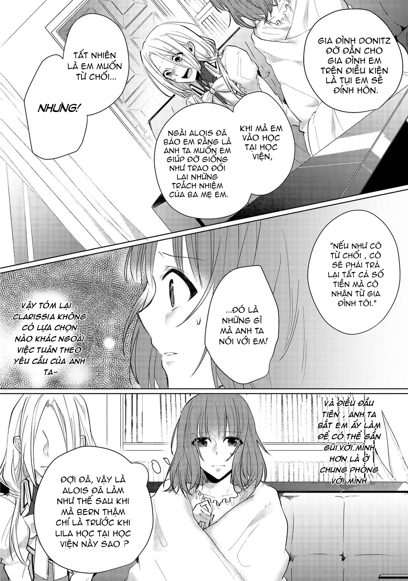 vị hôn phu là kẻ phản diện nên tôi hơi rén chapter 10 9