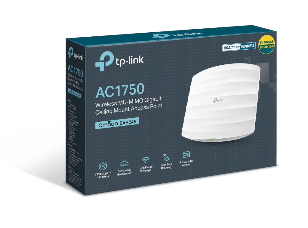 Bộ gắn trần Tplink EAP245 TG-Hàng Chính Hãng