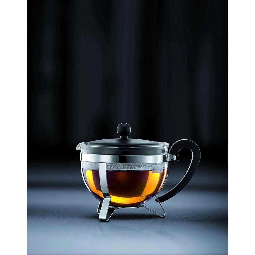 Ấm Pha Trà BODUM CHAMBORD, Chất Liệu Thủy Tinh, Dung Tích 1L, Made in Portugal