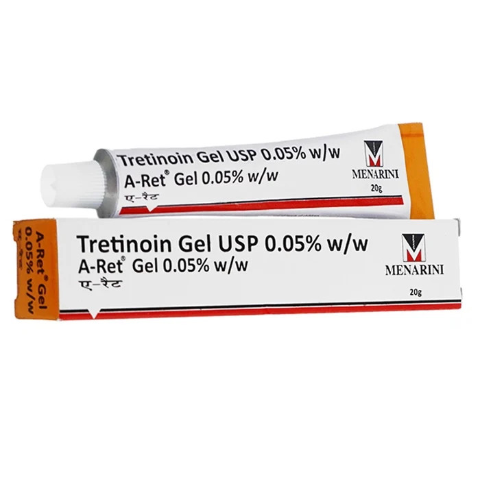 Tretinoin Gel USP Aret, Giảm Mụn Trẻ Hóa Da 0,025/0,05/0,1%