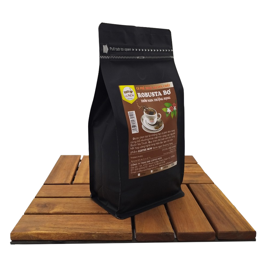 Cà Phê ROBUSTA BƠ - - Dạng Hạt Pha Máy Hoặc Pha Phin - Coffee New