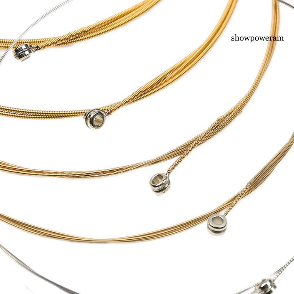 6 Dây Đàn Thép Chất Lượng Cao Cho Guitar Acoustic 150xl 108cm