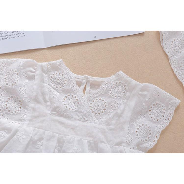 Váy thô kèm mũ cho bé