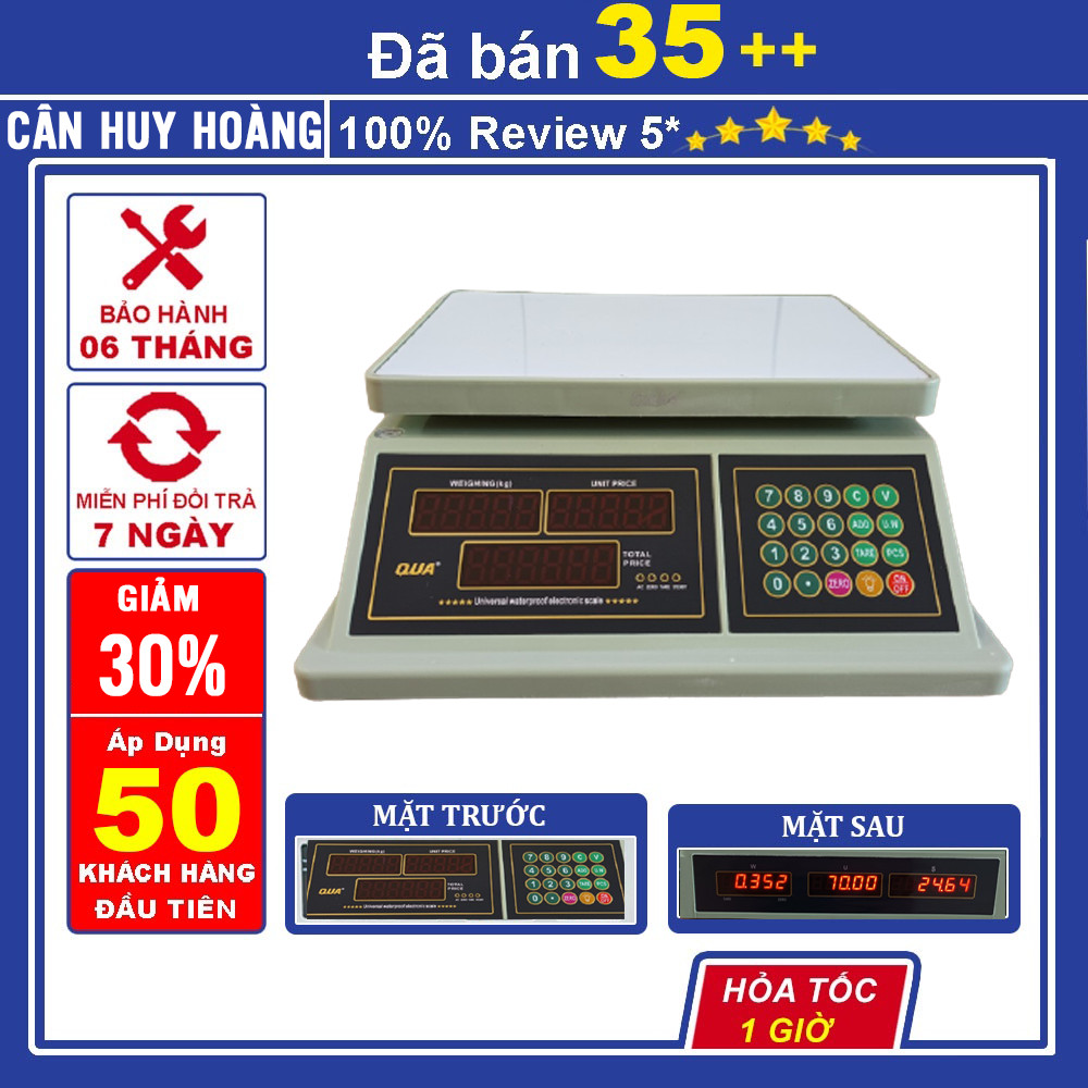 Cân Điện Tử Chống Nước Tuyệt Đối Qua 832