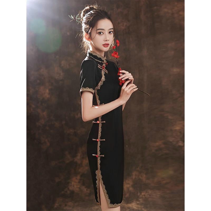 ĐẦM SƯỜN XÁM SIÊU ĐẸP MÀU Y HÌNH