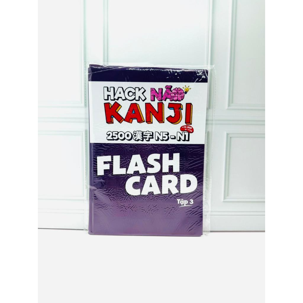 Flashcard Hack Não Kanji Tập 1+2+3