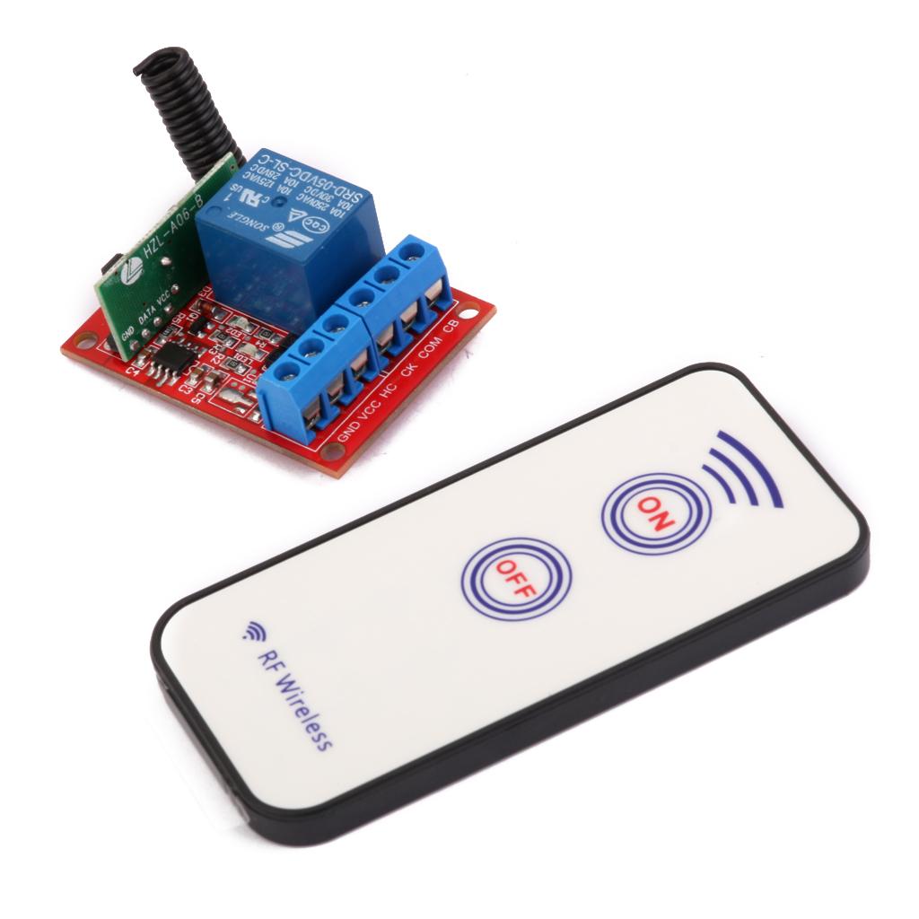 5V 1CH Channel Wireless RF Remote Control Switch Transmitter+ Receiver 433M