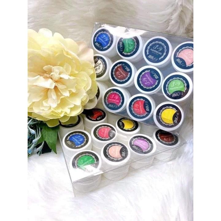 Set gel vẽ 12 màu Painting gel