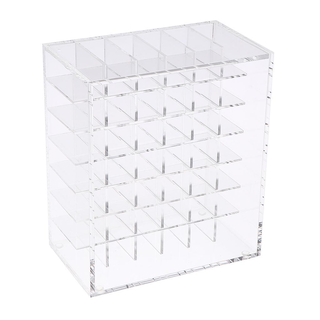 42 Grids Lip Gloss Makeup Cosmetics Lipstick Storage Display Stand Organizer