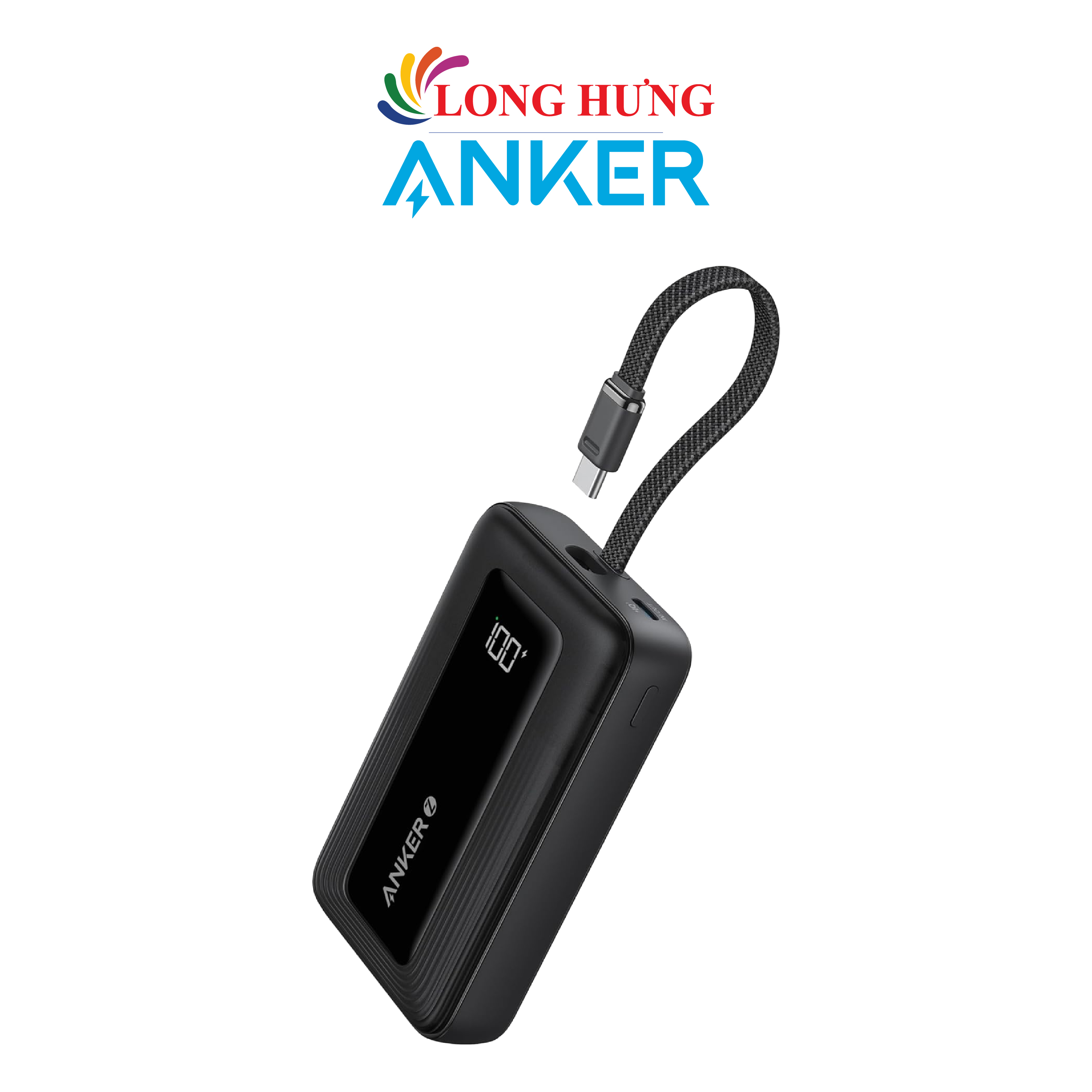 Sạc dự phòng Anker Zolo Power Bank 1USB 1Type-C 30W 10000mAh A1688/20000mAh A1689 - Hàng chính hãng
