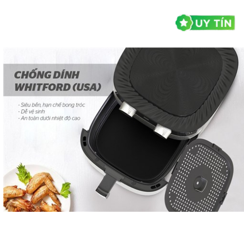 Nồi chiên không dầu Sunhouse 6 lít SHD4026- Hàng chính hãng