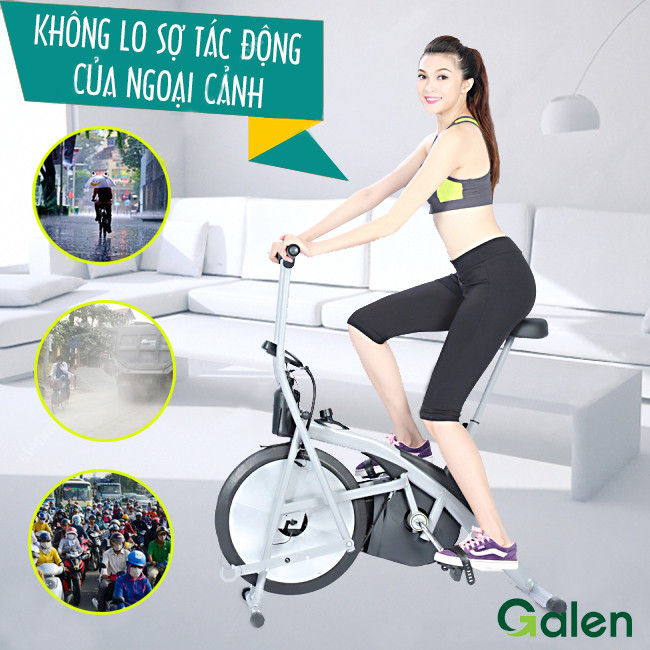 Xe Đạp Tập Thể Dục Tại Nhà Galen G016 Xe Đạp Tập Gym Đa Năng - BẢO HÀNH 24 THÁNG