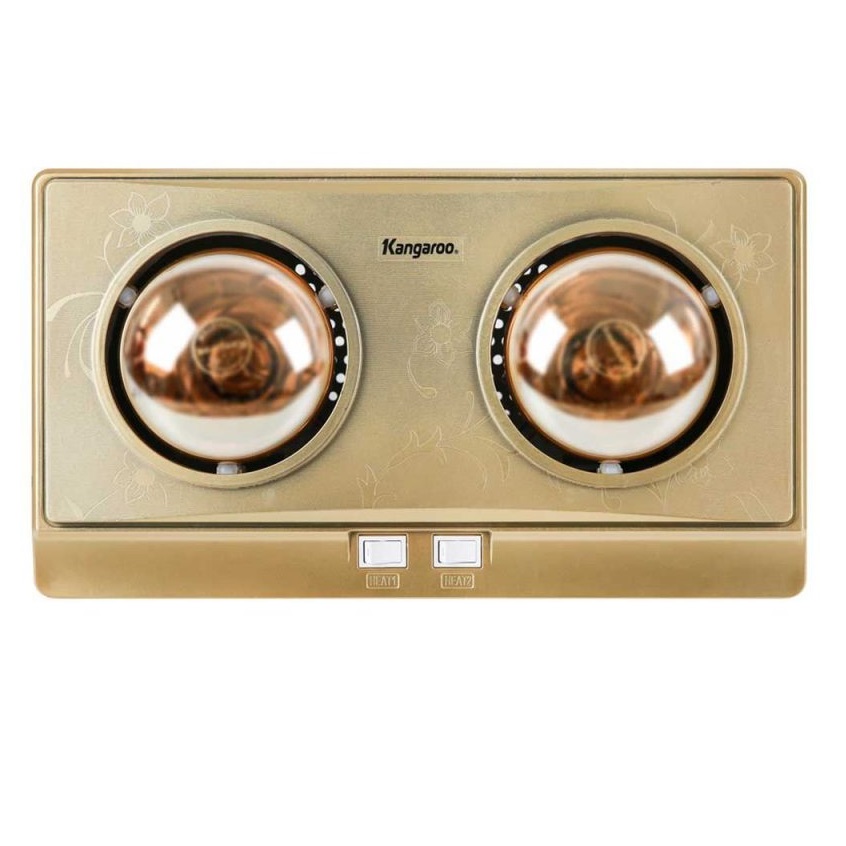 Đèn Sưởi Phòng Tắm Kangaroo KG247N - 2 Bóng - Hàng chính hãng
