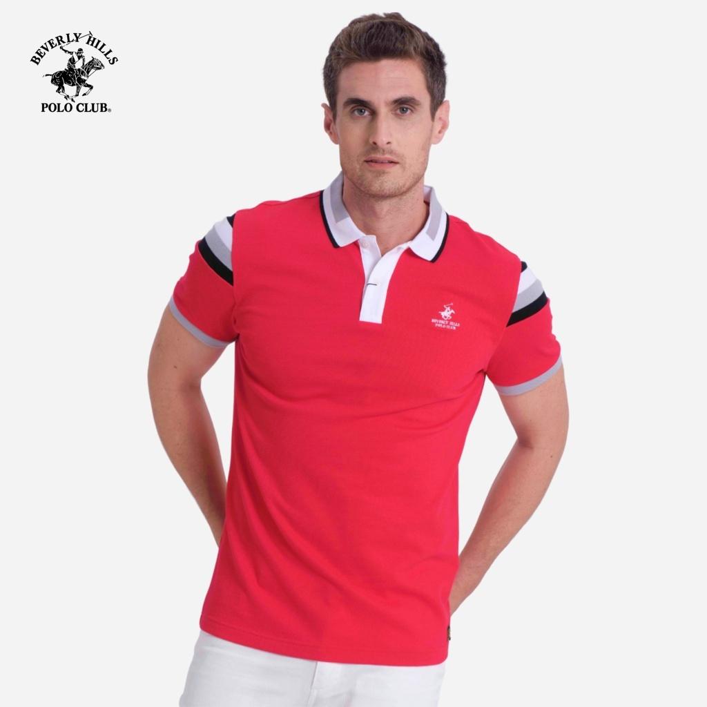Áo polo Ngắn tay Nam Beverly Hills Polo Club Regular Fit Đỏ RD- PMRSW21TL006