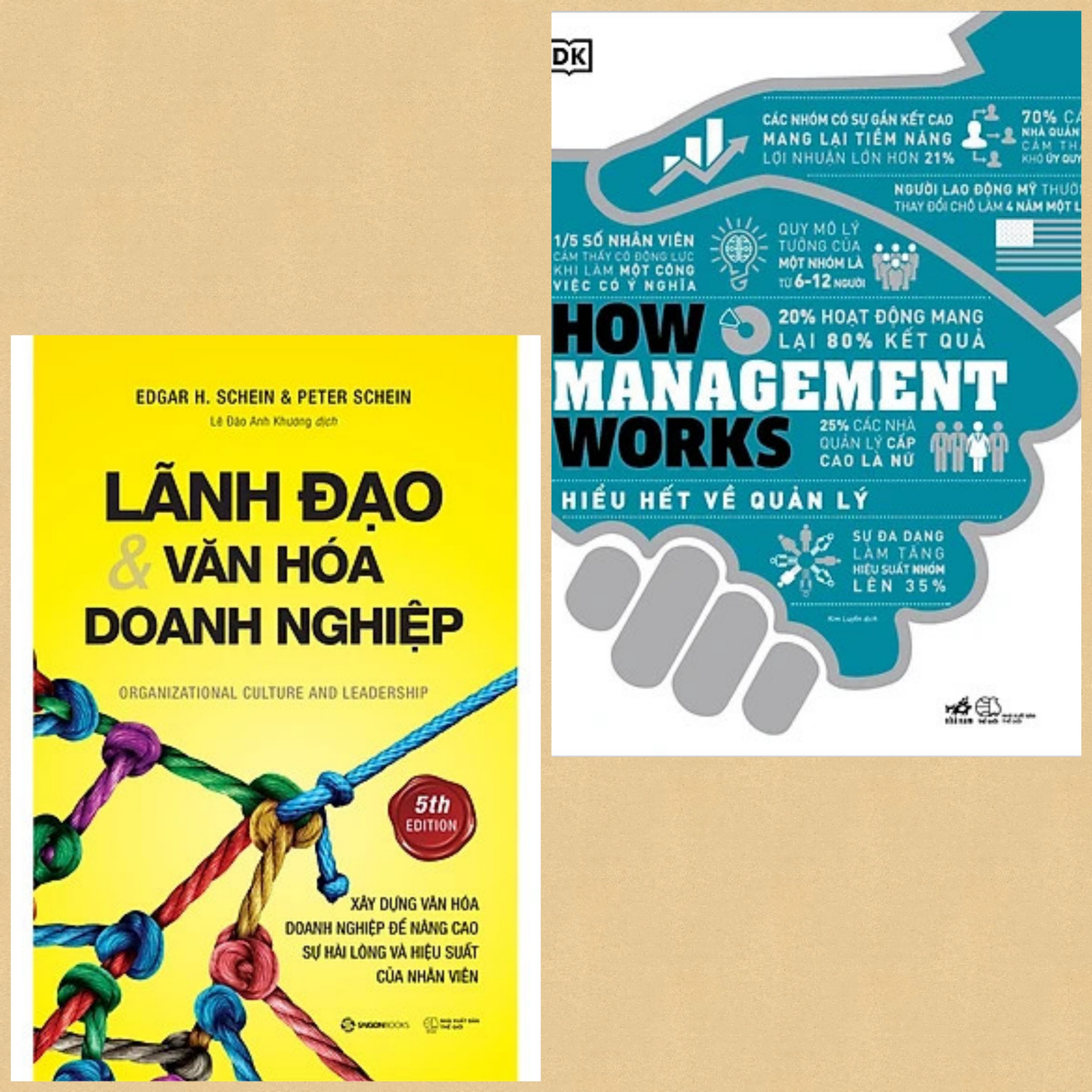 Combo 2Q: Lãnh Đạo Và Văn Hóa Doanh Nghiệp + How Management Works - Hiểu Hết Về Quản Lý (Sách Quản Lý/Quản Trị Nhân Lực Thành Công)