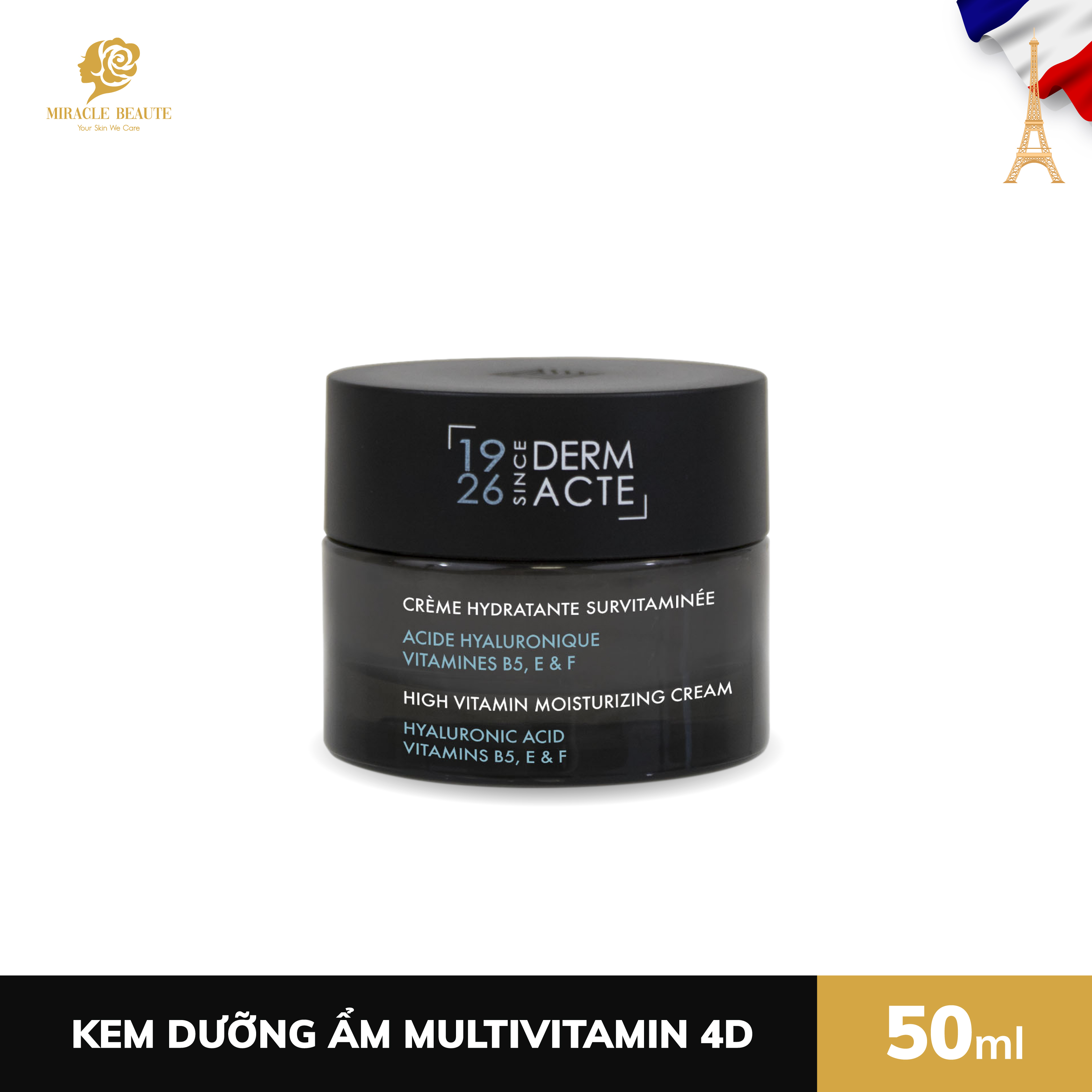 Kem dưỡng ẩm Multivitamine 4D - HIGH VITAMIN MOISTURIZING CREAM - Académie Scientifique de Beauté