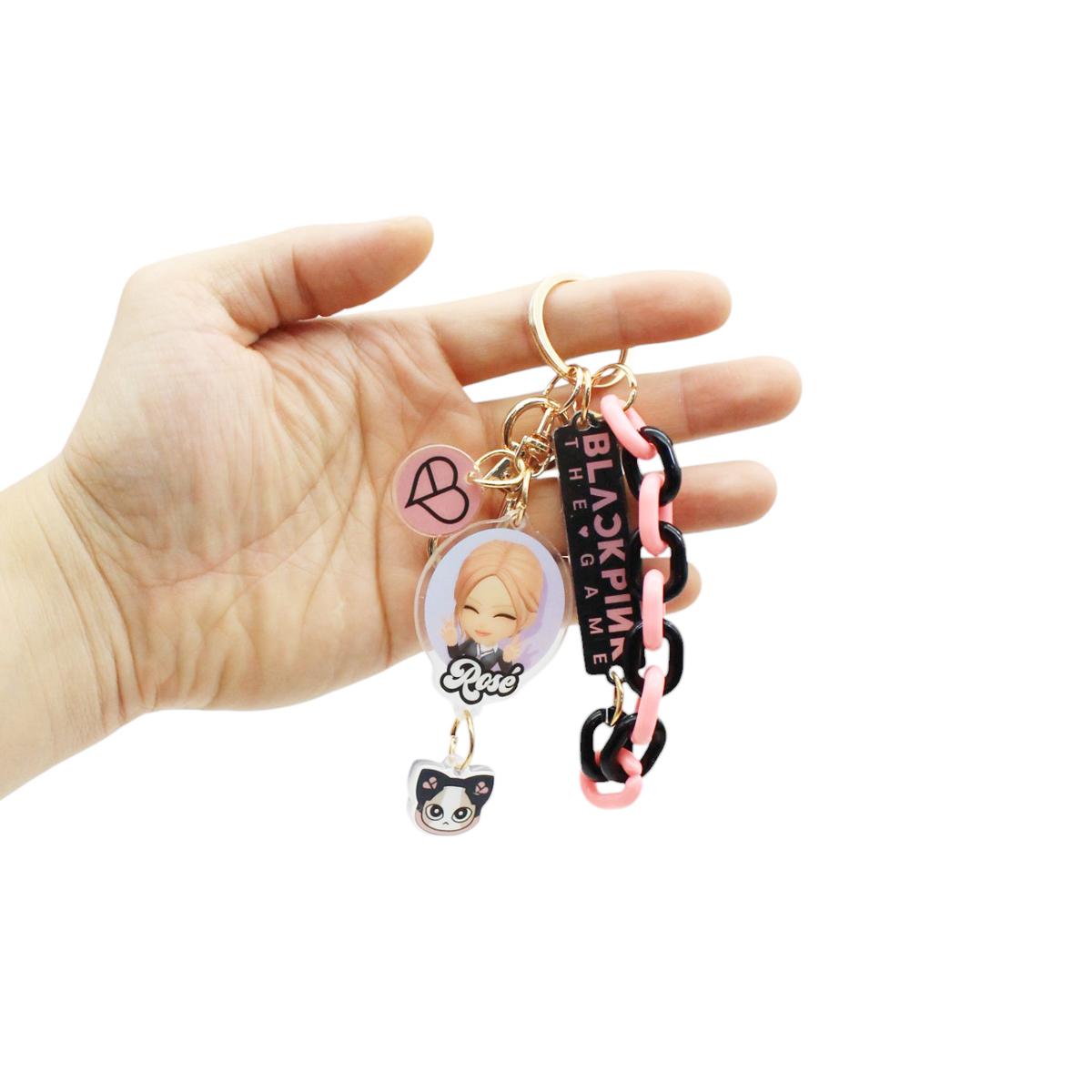 Combo Bộ 4 Móc Khoá Trang Trí BlackPink The Game - BPTG-2403017 - Đủ Thành Viên