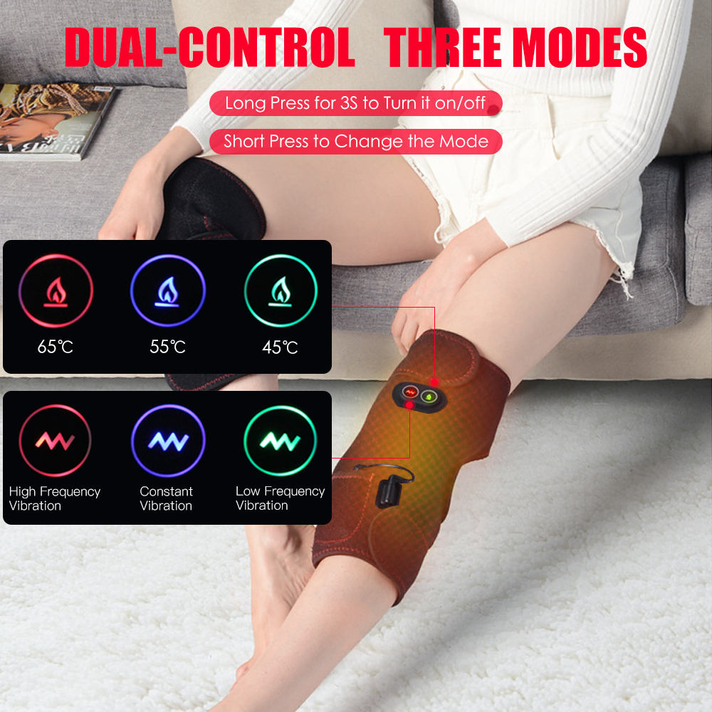 Dây đeo đầu gối có tác dụng sưởi ấm, xoa bóp bằng tia hồng ngoại
