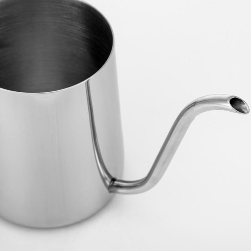 Stainless Steel Coffee Drip Pot Jug Kettle for Bar Coffee Shop 350cc