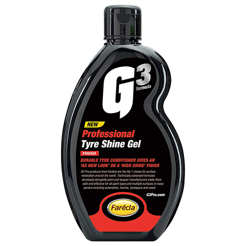 Gel bảo dưỡng và tạo độ bóng lốp xe Ô tô, xe máy G3 Pro Tyre Shine Gel