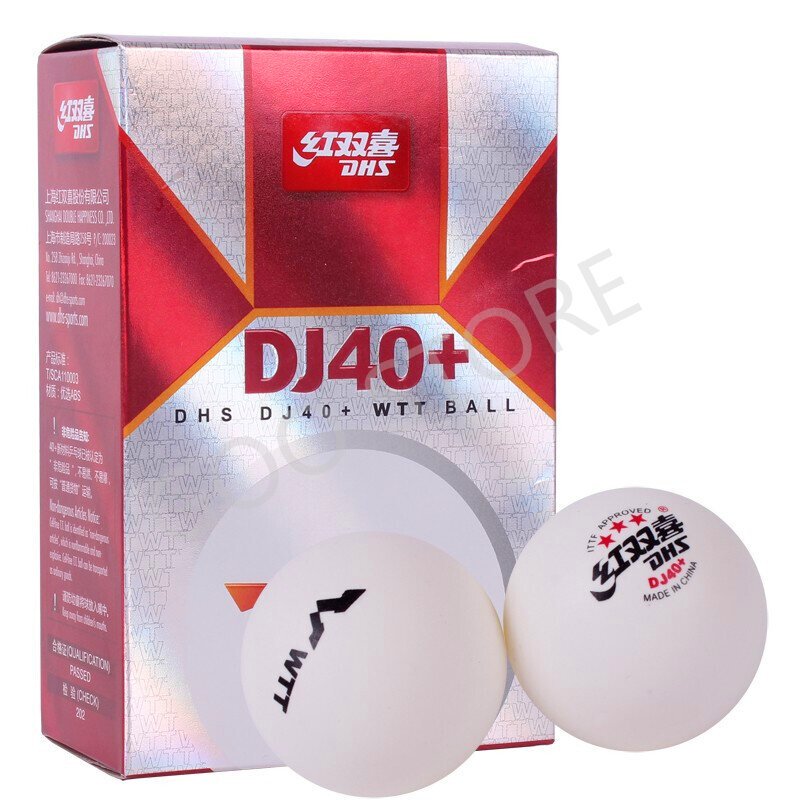 6 Quả Bóng Bàn Thi Đấu Thế Giới DHS WTT DJ40+ - Tròn Đều, Chuẩn Thi Đấu Thế Giới